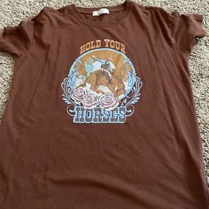 over sized t rarely worn